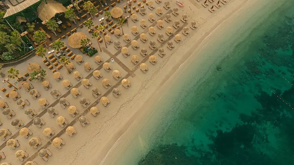 Bolivar Beach Bar on the Athenian Riviera coast